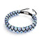 Charbon électrique | Argent | Bracelet Vitalité Prisma